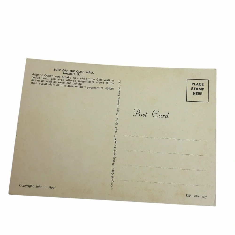 Ocean Waves Postcard